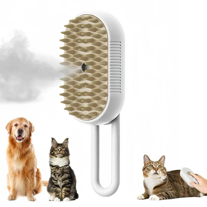 FurEase™ Pet Massage & Bath Brush