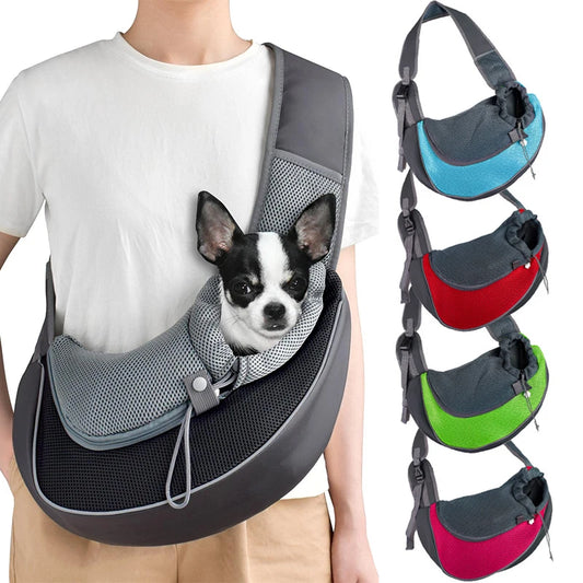 Mesh Pet Carrier Shoulder Bag