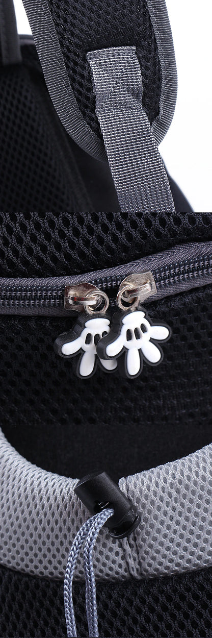 Double-Shoulder Dog Carrier Backpack