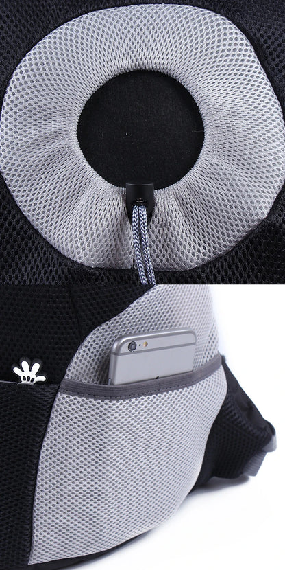 Double-Shoulder Dog Carrier Backpack