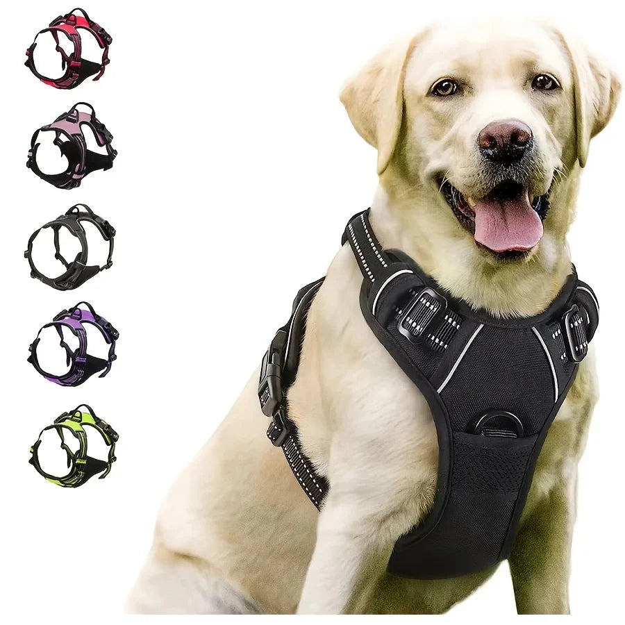 Reflective Dog Harness – Easy Control
