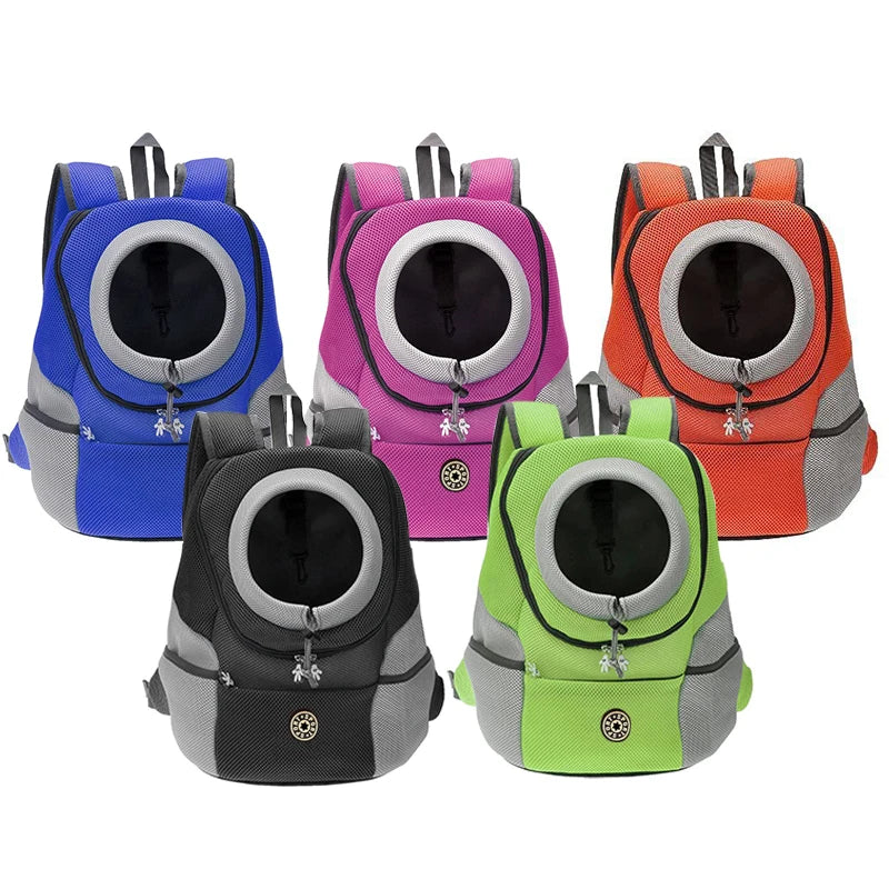 Double-Shoulder Dog Carrier Backpack
