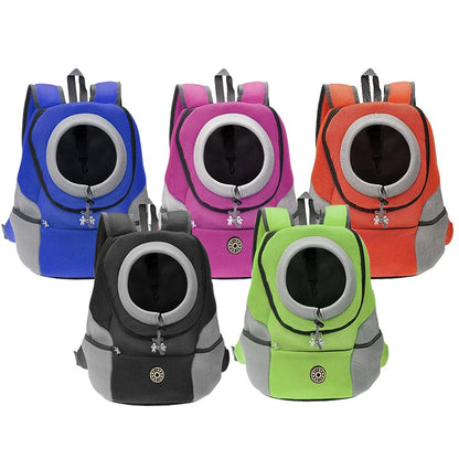 Double-Shoulder Dog Carrier Backpack