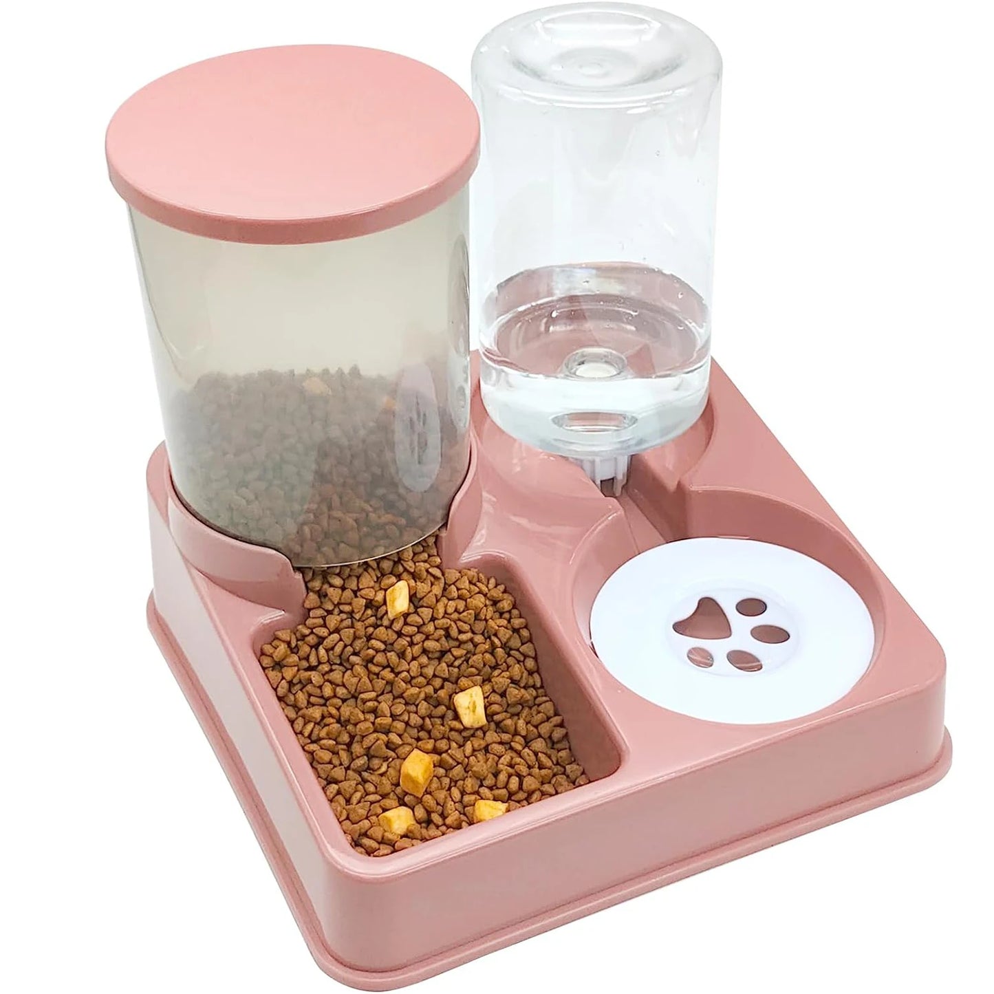 Automatic Pet Food & Water Feeder