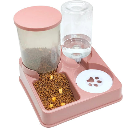 Automatic Pet Food & Water Feeder
