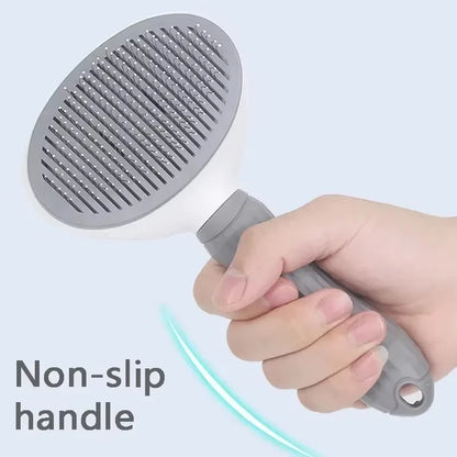 Easy-Clean Pet Deshedding Brush