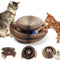 PawOrbit™ 3-in-1 Cat Scratcher & Play Ball Board