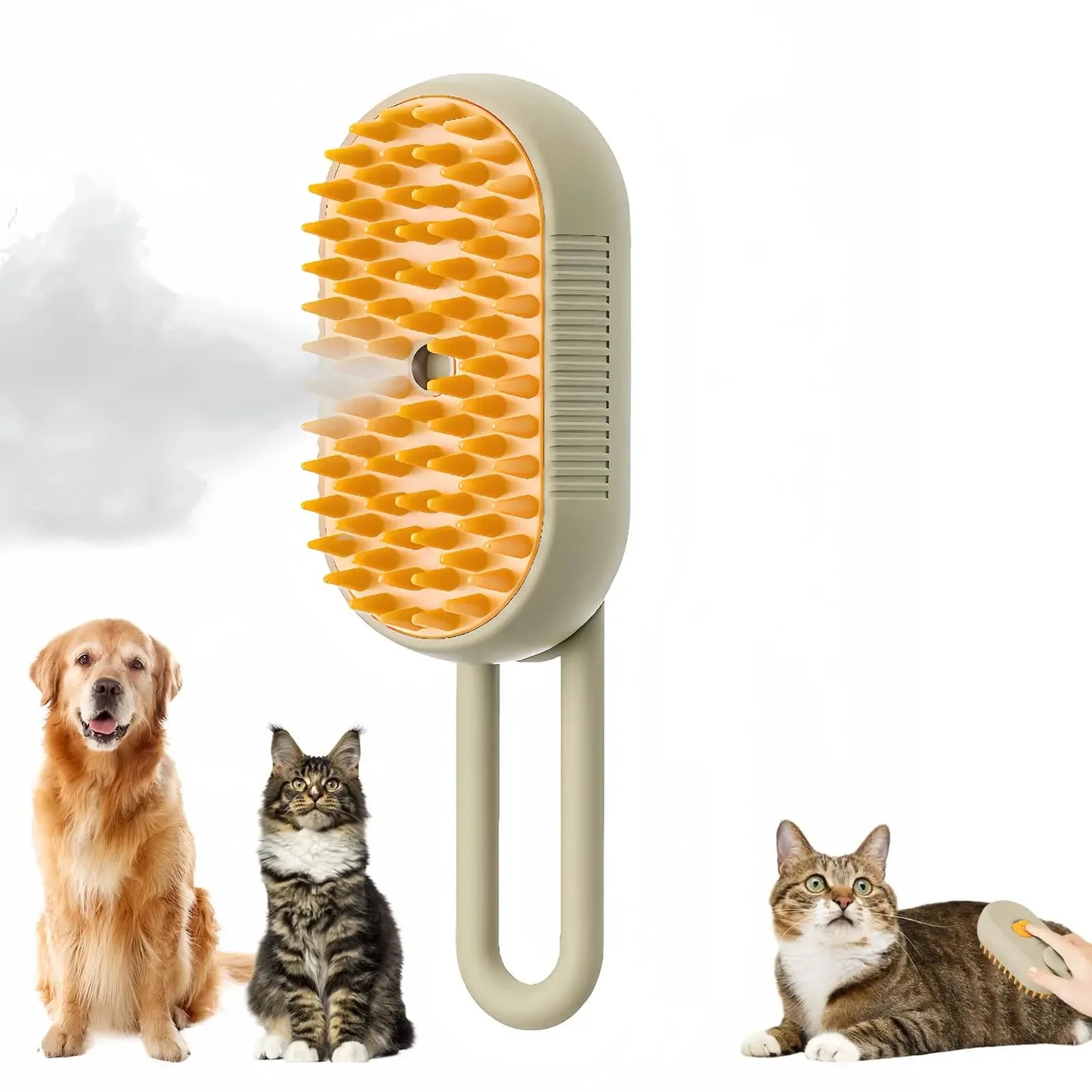 FurEase™ Pet Massage & Bath Brush