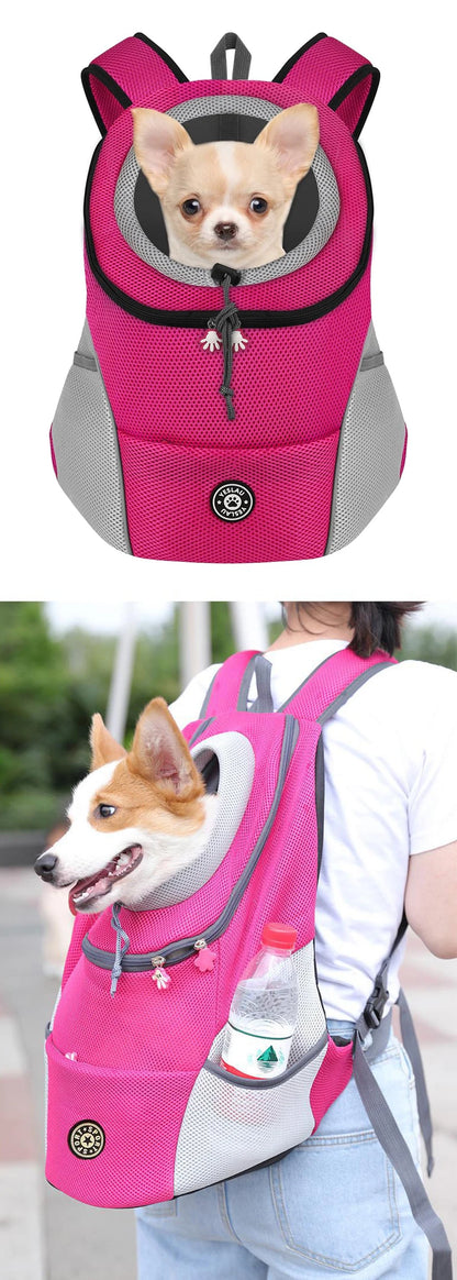 Double-Shoulder Dog Carrier Backpack